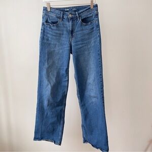 Old Navy Women's wow wide leg Jeans in Blue Size 4